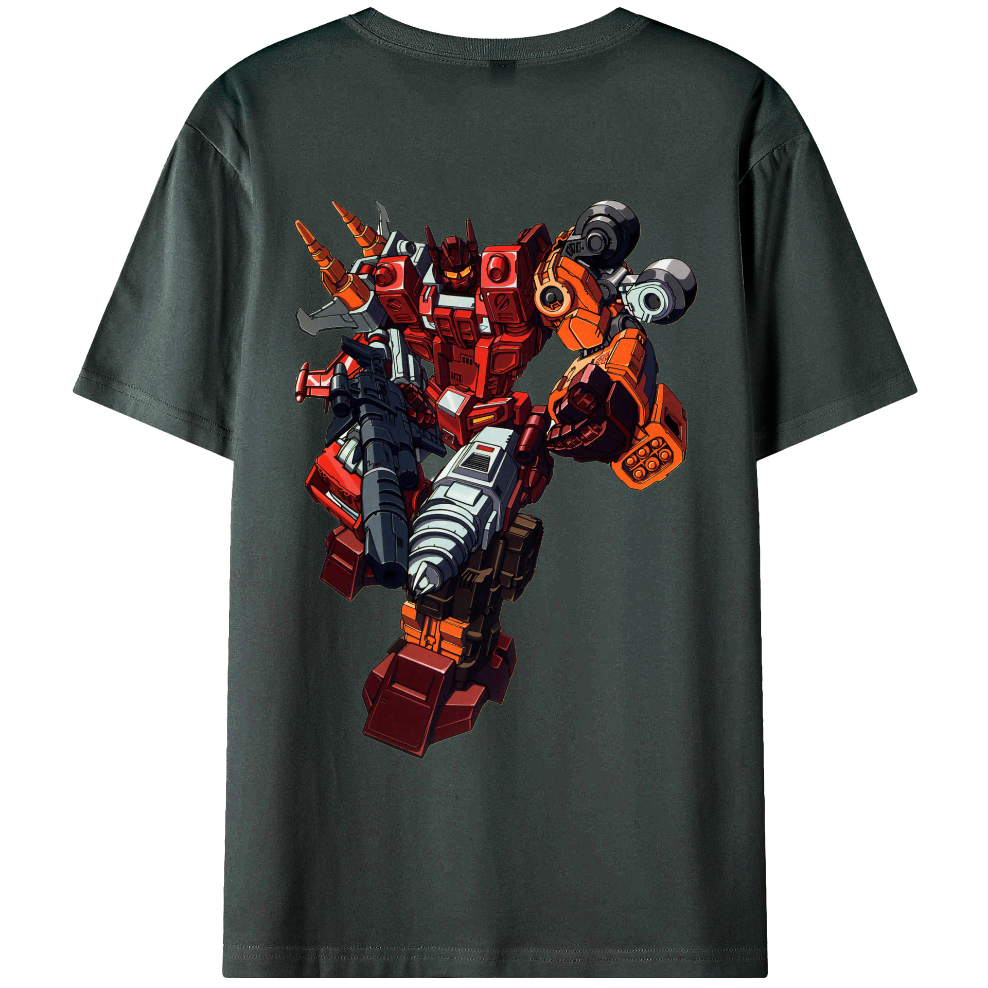 （画像用）  綿100％ メンズ半袖Tシャツ（バックプリント） 通気性